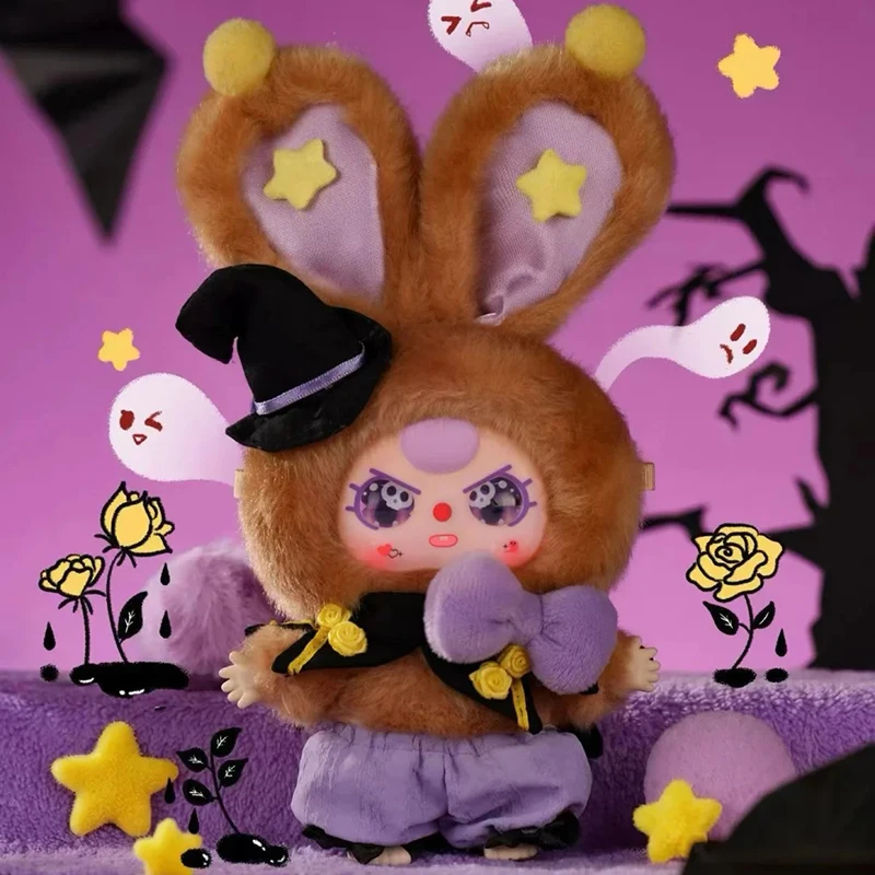 Новый ребенок три замка на Хэллоуин, приключение, плюшевая случайная глухая коробка, милая кукла, украшение, подарок на Хэллоуин, Рождество и праздник