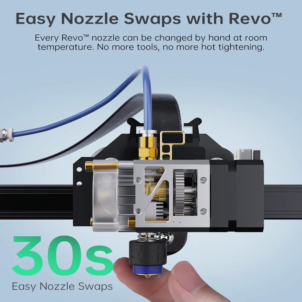 BIGTREETECH H2 V2S LITE REVO Extruder Direct Drive Hotend With E3D Revo Nozzle For Ender 3 Voron2.4 Voron V0 Vzbot 3D Printer