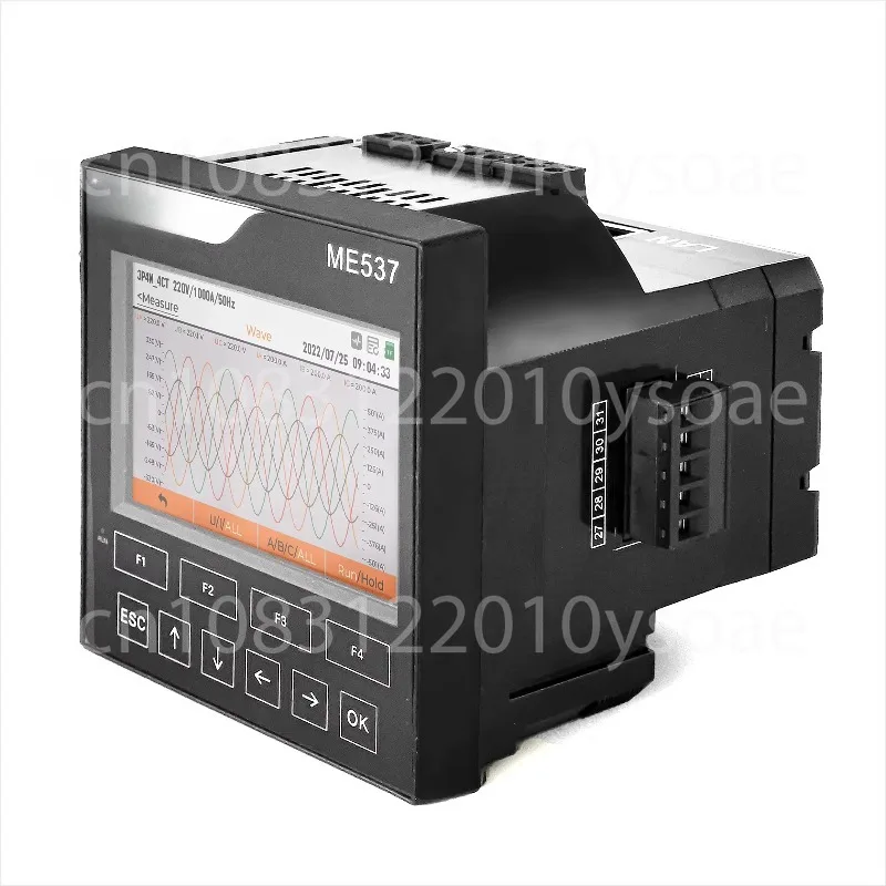 

Power Analyzer ME537 AC Digital Display Multi Function Volt Amp Harmonics Distortion Power Energy Meter