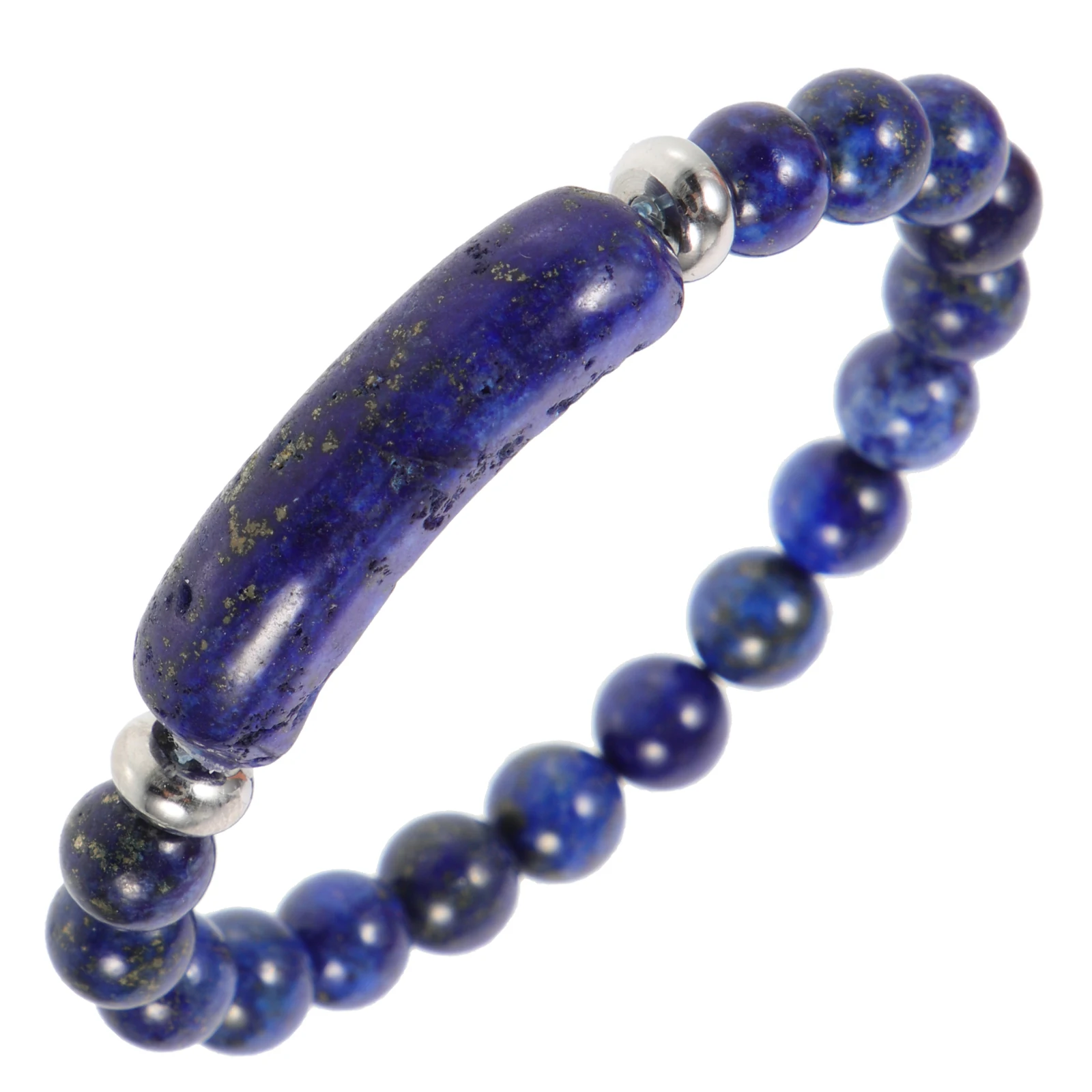

Bracelet Natural Stone Women Weave Bead Blue Bracelets for Girl Wrist Decor Man