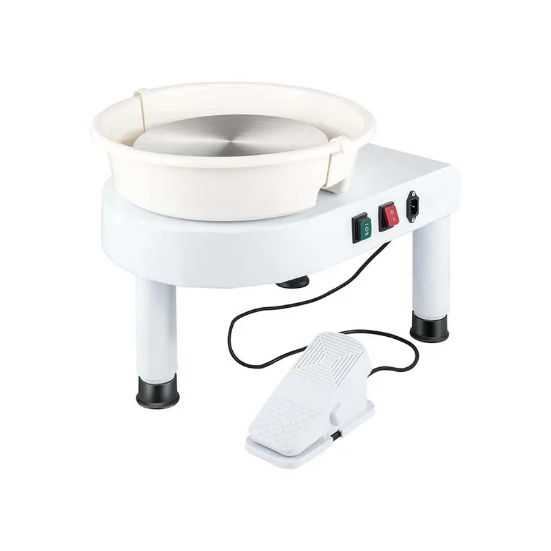 9.8/12inch Professional Pottery Kit Adjustable Lift-Table DIY Art Clay Wheel Machine Beginners 250W/350W Motor 110/220V
