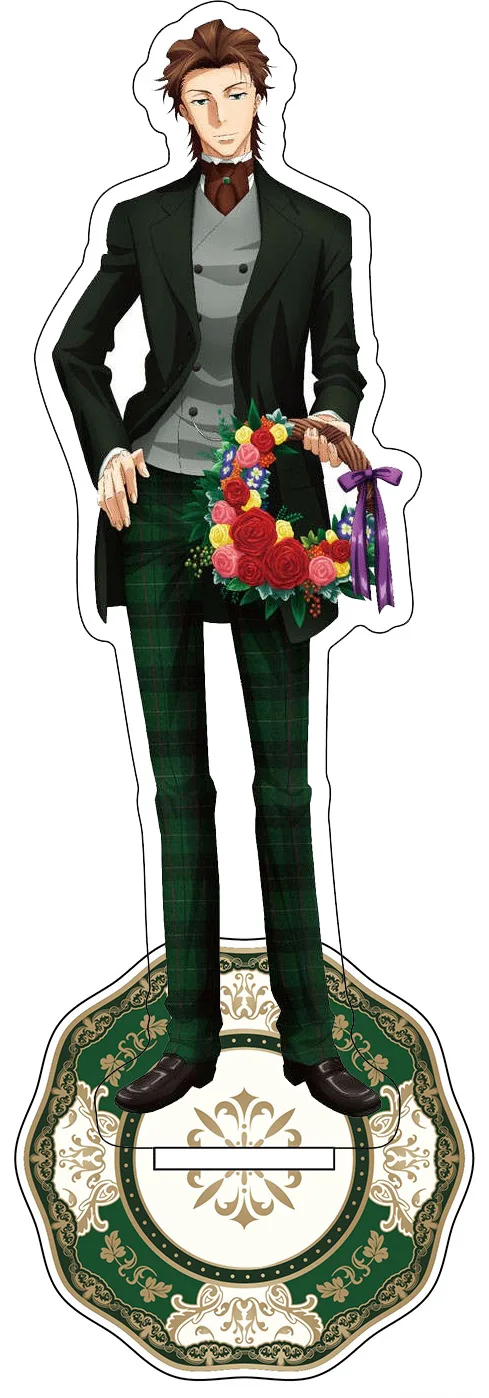 Anime Fans Gifts Moriarty the Patriot William Moriarty HD Figures Acrylic Stand Desktop Ornament Series About15cm