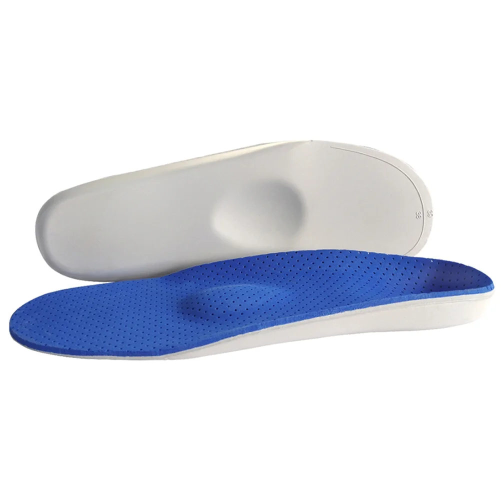 1Pair Support Shoe Insoles Flatfoot Orthotic Insoles Massage Arch Support Correction Decompression Breathable for Long Term