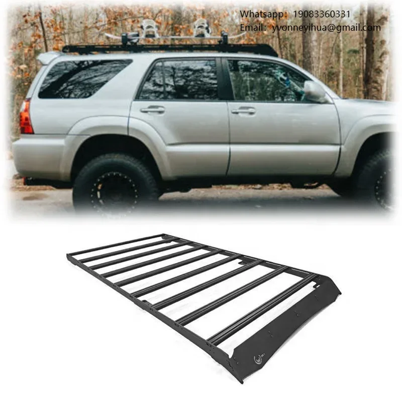 

Spedking High Quality Aluminum With Cross Bar Full Top Roof Rack For TOYOTA 4RUNNER 2003-2009 Roof Rack