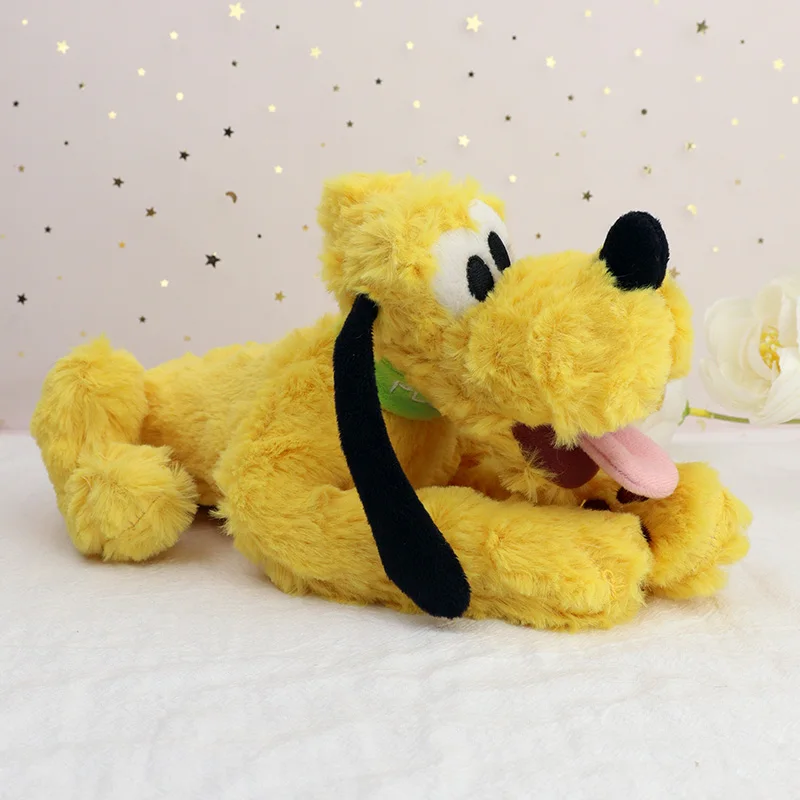 Peluches de Pluto de 23/35 cm, Lindos Juguetes de Peluche de Mickey Mouse, Muñeco de Perro Amarillo, Animales de Peluche, Cachorro, Artículos de Anime, Regalo de Cumpleaños para Mujer