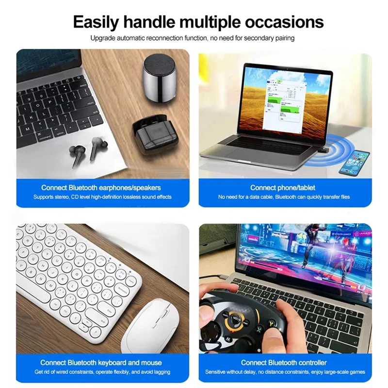 

Sensitive AX900 USB Wifi 6 Bluetooth 5.4 Adapter 2 In 1 Dongle Dual Band 2.4G 5Ghz Network Wireless Receiver Free Driver