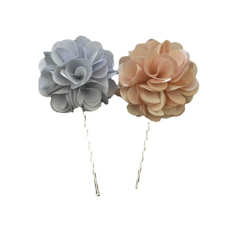 Nova Seda Boutonnieres Flores Pulso Corsage dama de honra Acessórios do casamento бутоньерки свадебные boutonniere mariage homme