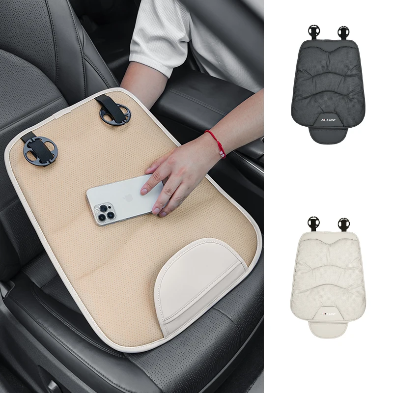 وسادة سيارة غير قابلة للانزلاق كرسي مريح مخملي مقعد تلقائي interio لشركة هيونداي Nline IX35 I30 I20 توكسون أكسنت إلنترا جيتز جينيسيس