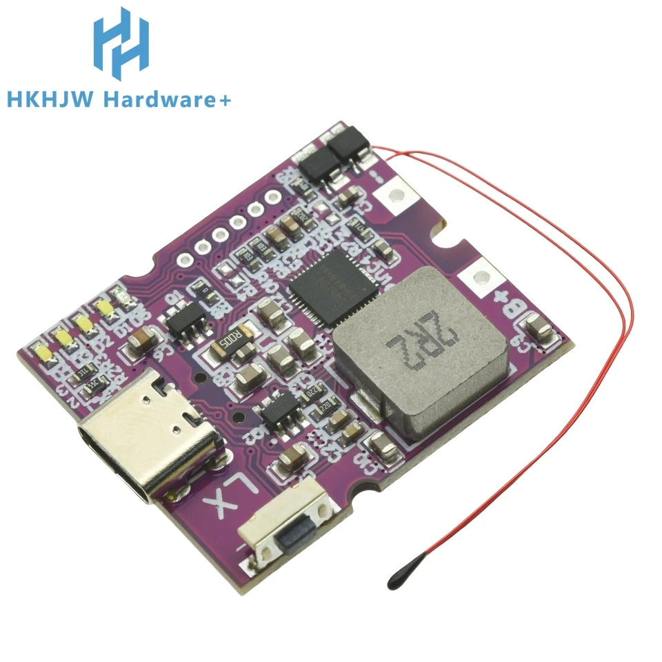 22.5W Power Bank Bidirectional Fast Charging Mobile Power Module Circuit Board With Digital/Light Type-C USB Suppor PD/QC3.0 2.0