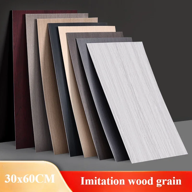 

Imitation wood grain wall stickers thickened three-dimensional waterproof kitchen living room background wallpaper self-adhesive