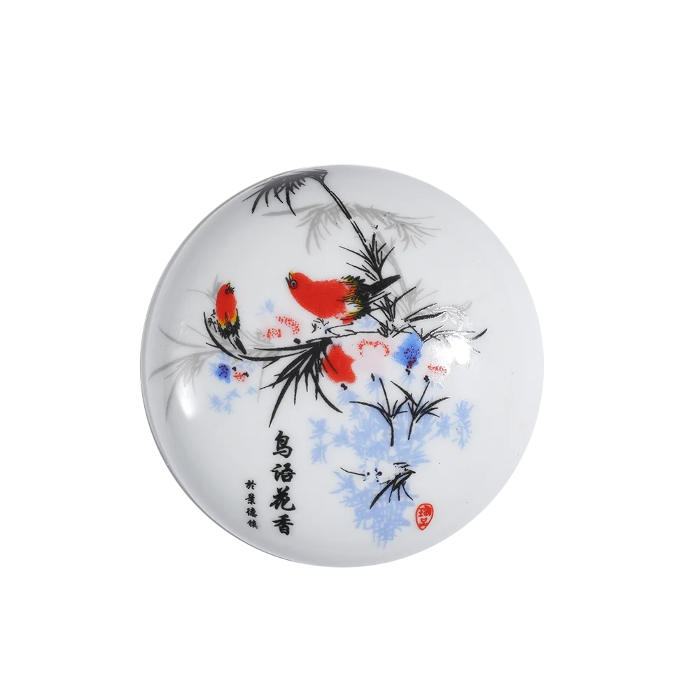 Pasta sigillante rossa rotonda da 30 g - Cinabro bermelglio puro, perfetta per calligrafia, pittura e sigilli personali