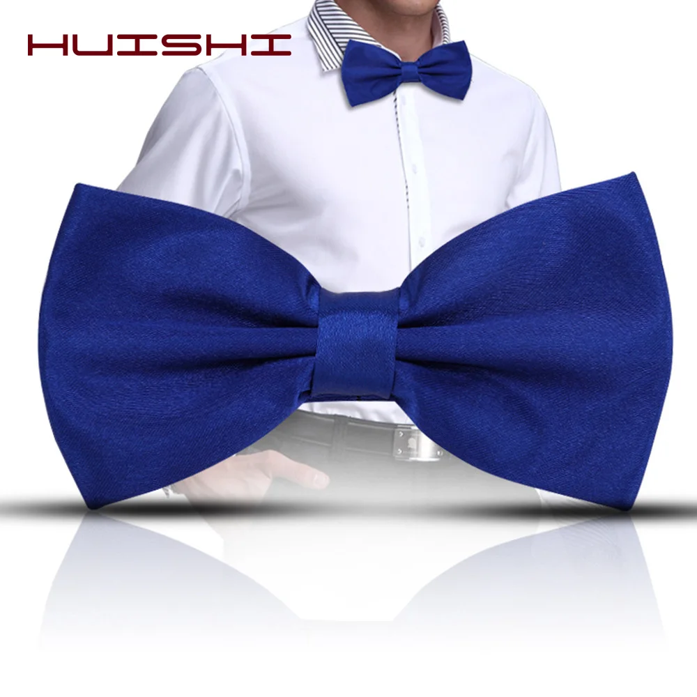 Men Bowties Classic Satin Bowtie Hot Sale Gentleman Necktie For Wedding Party Adjustable Solid Colorful Men Bow Ties Neck Cravat