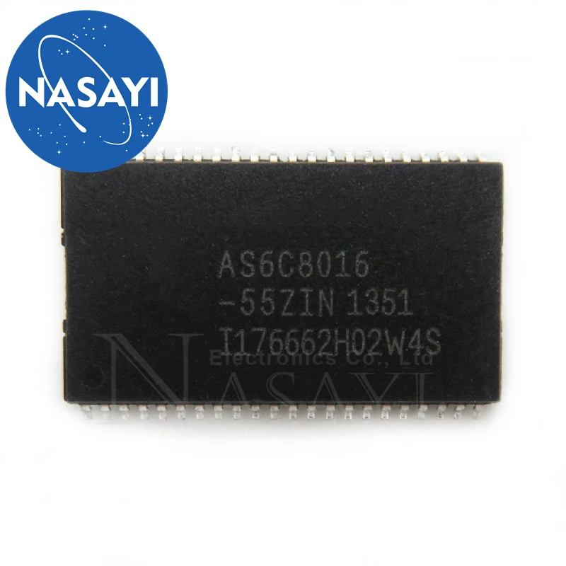 

5PCS AS6C8016-55ZIN AS6C8016 TSOP-44