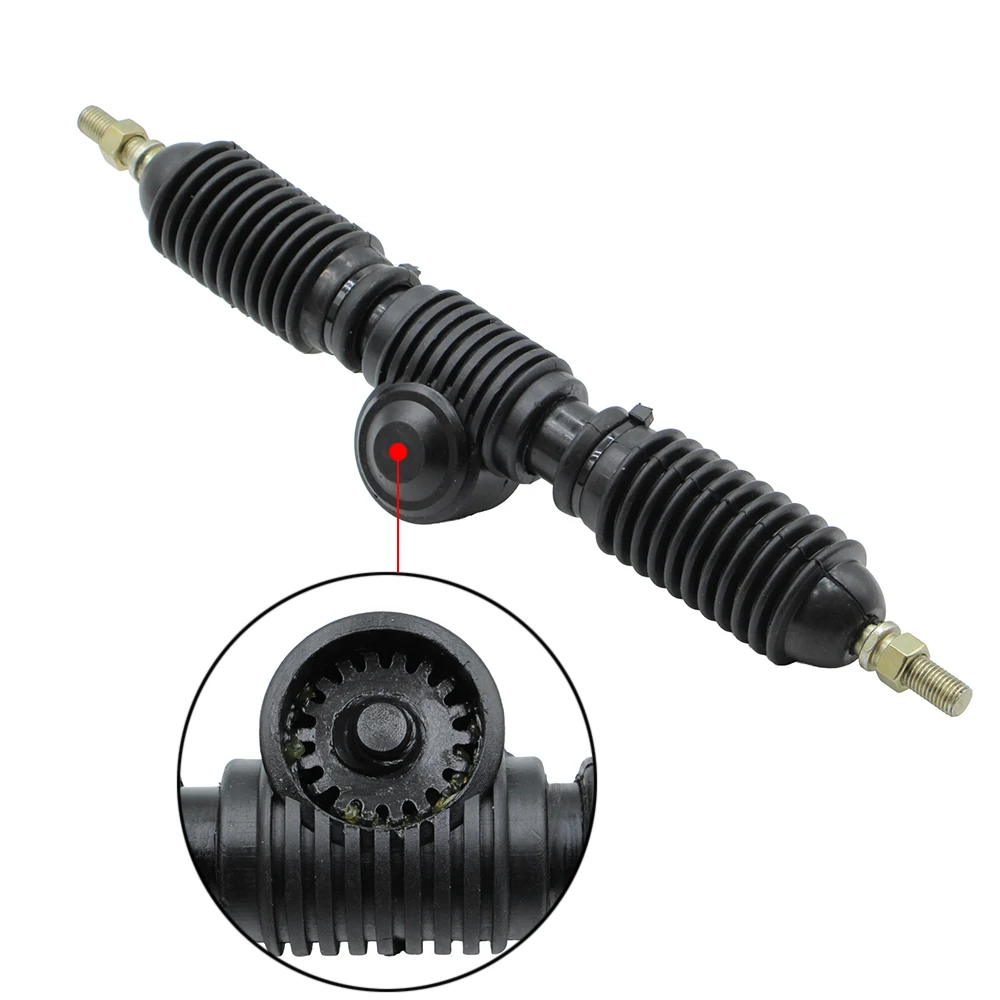 30T Steering Column U Joints Shaft 300mm 320mm 420mm Power Steering Gear Rack Pinion Fit For DIY Go Kart ATV UTV Buggy Quad Bike - view 3