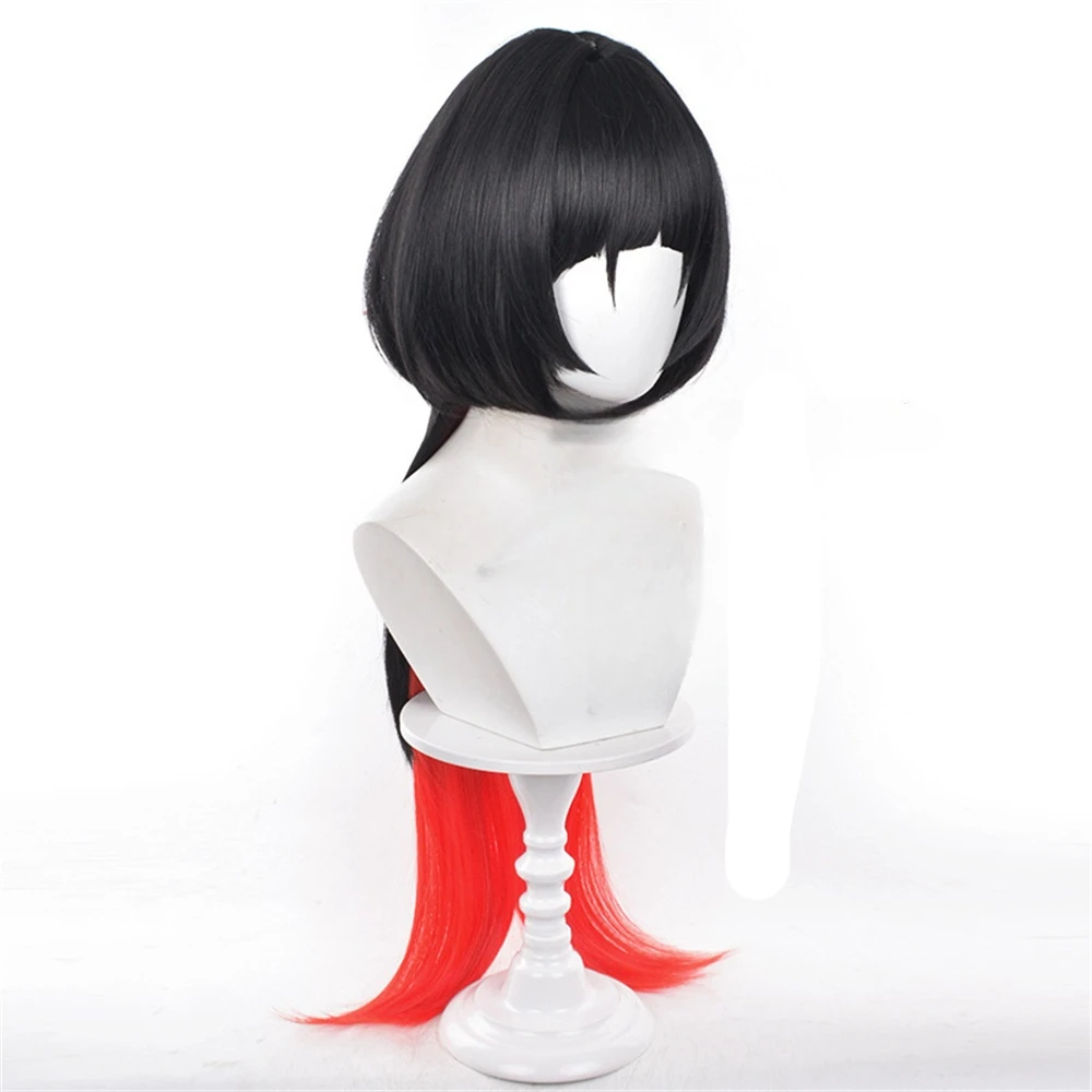 ZZZ Jane Doe perruque jeu Zenless Zone zéro Cosplay perruque femmes 90 cm de Long dégradé cheveux Jane Doe Halloween perruque + bonnet gratuit
