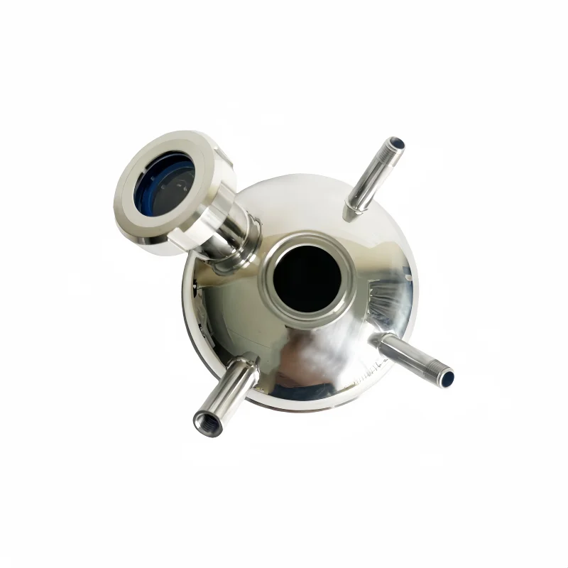 

6 "наконечник167 мм, плоская крышка/крышка для извлечения с наконечником 1,5 дюйма + смотровое стекло 1,5 дюйма + 2*1/4 дюйма BSP + 1/4 дюйма FBSP для экстрактивной дистилляции