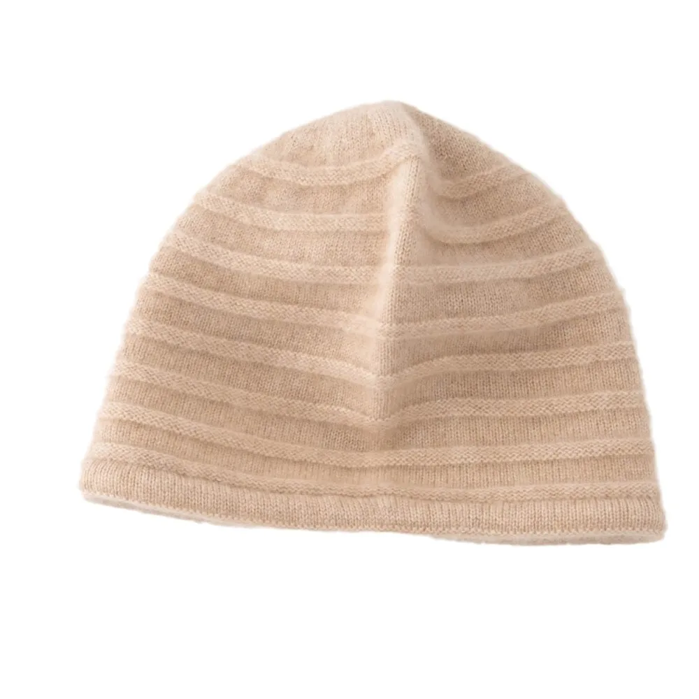 موضة غطاء رأس المعانقة Toque تخزين ساعة الكشمير Capwear محبوك قبعة صوف الرجال النساء الخريف الشتاء الصوفية الدافئة مخطط 2M73 #6