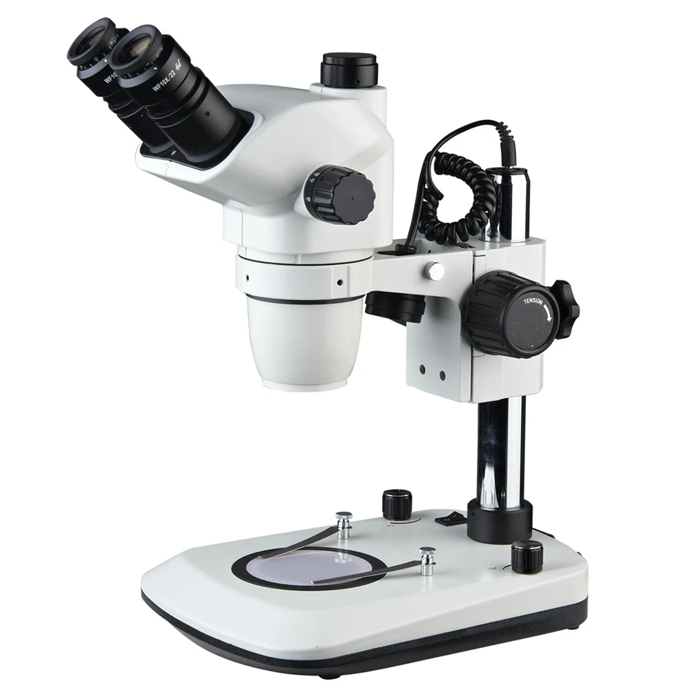 Simul-Focal Trinocular Zoom Stereo Microscope for Phone Repairing Microscopes XSZ6745-B8L