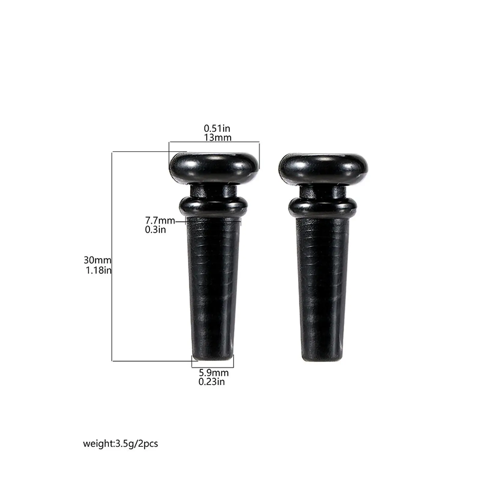 2 قطعة دبابيس نهاية الغيتار الكمان الذيل Endpin سهلة الاستخدام المحمولة قوة قوي الغيتار ملحق للتدريب هدية عيد ميلاد