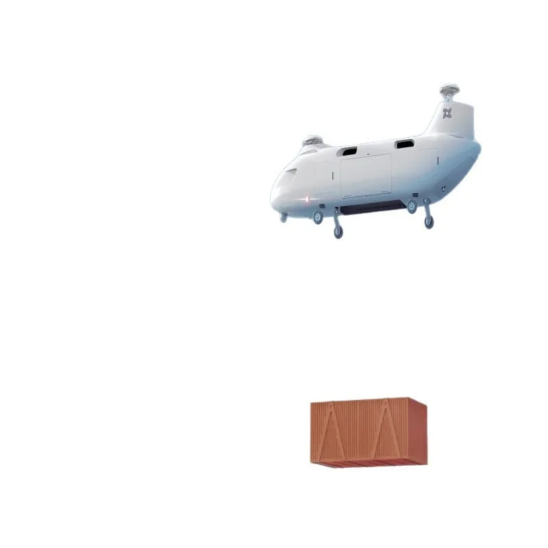 Tandem unmanned helicopter heavy-duty logistics drone