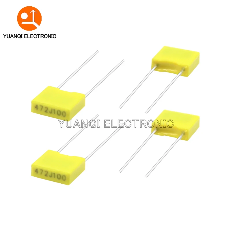 Imagem -04 - Assorted Polipropileno Segurança Plástico Filme Capacitores Grupo Correção Capacitor 102 J105j 24 Valores x 10 Pcs 240 Pcs