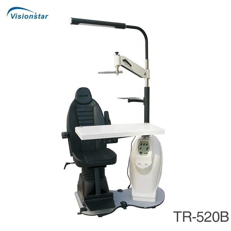 TR-520B Optometry Combined Table and Chair Ophthalmic Unit with Sliding Table Board