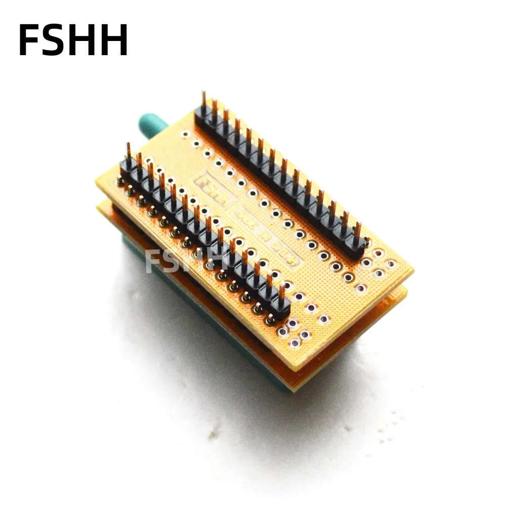 1.778mm Pin Pitch SDIP28 to DIP28 Programmer adapter DIP28 to DIP28 2.54mm test socket 300mil(7.62mm)