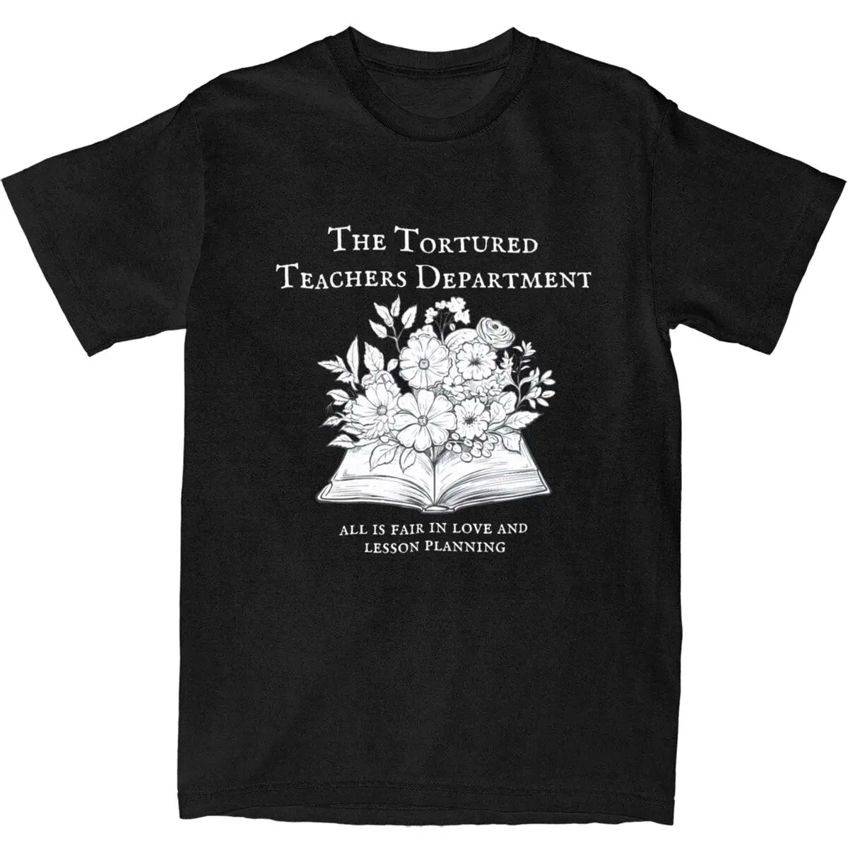 Men Women Tortured Teachers Department T Shirts Apparel Cotton Tops T-shirt Streetwear Tee Shirt New Arrival