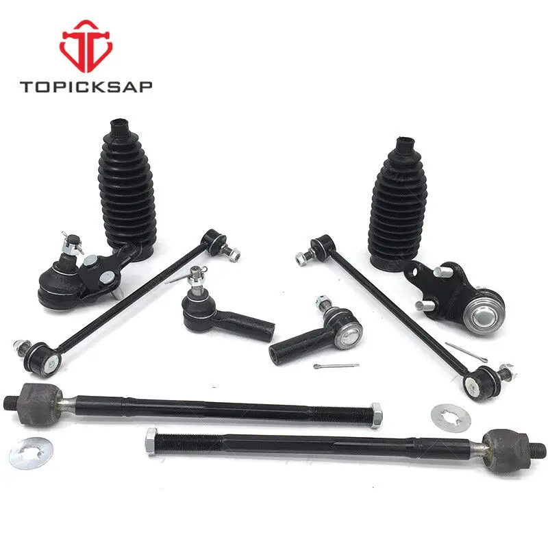 TOPICKSAP Lower Front Control Arm Tie Rod Ball Joint Kits for Toyota Camry Lexus ES300 1997 1998 1999 2000 2001 48069-33020