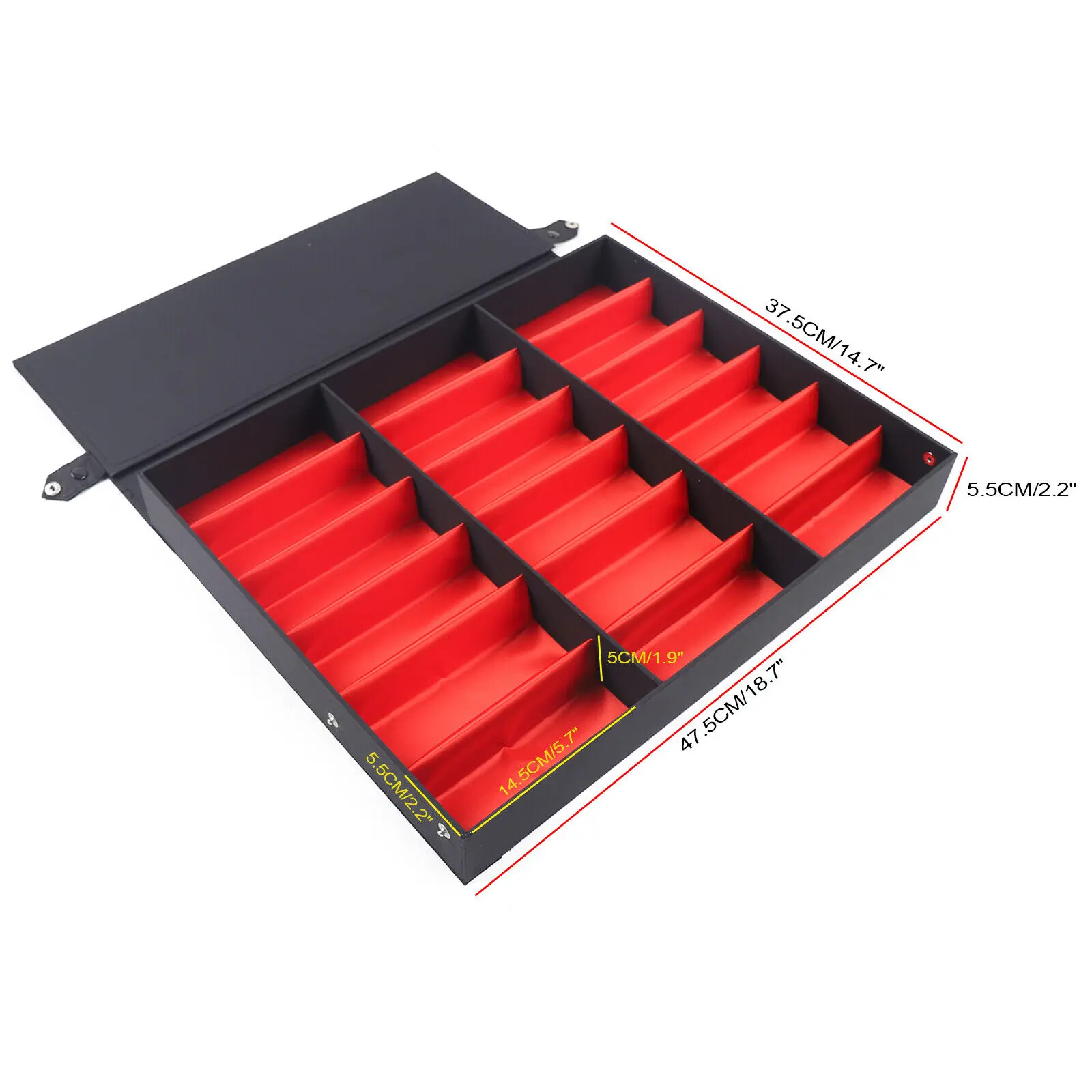 Органайзер и держатель для очков, 18 ячеек