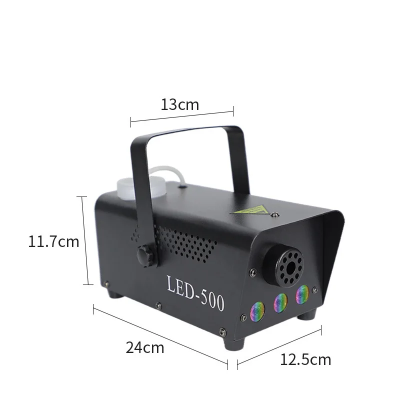 3LED 500W Smoke Machine Halloween Wedding Party KTV Smoke Machine Atomizer