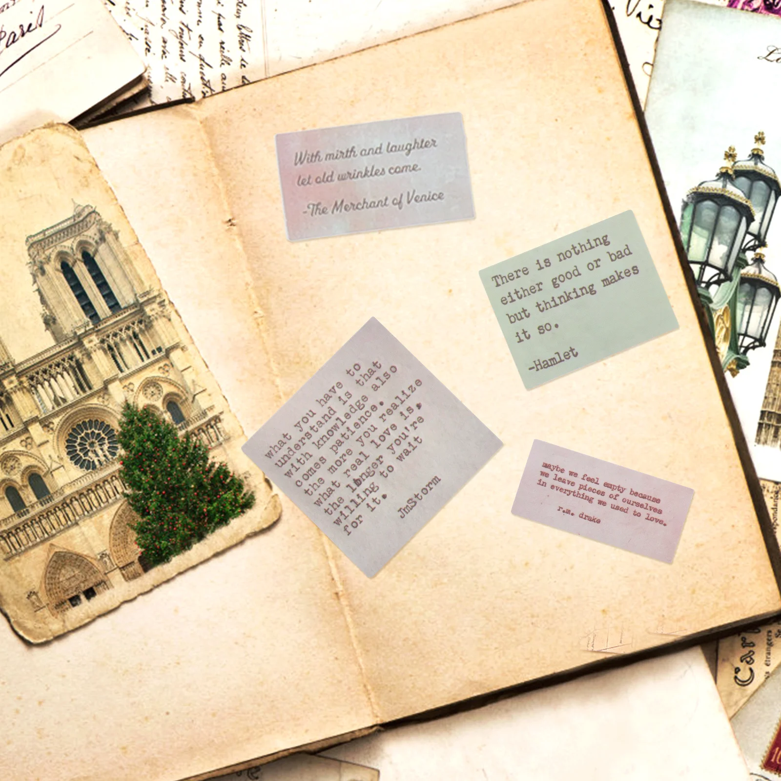 120pcs Graffiti Stickers Inspirational Quotes Sticker Set For Diy Scrapbooking Journal Planner Decoration Scrapbook Supplies