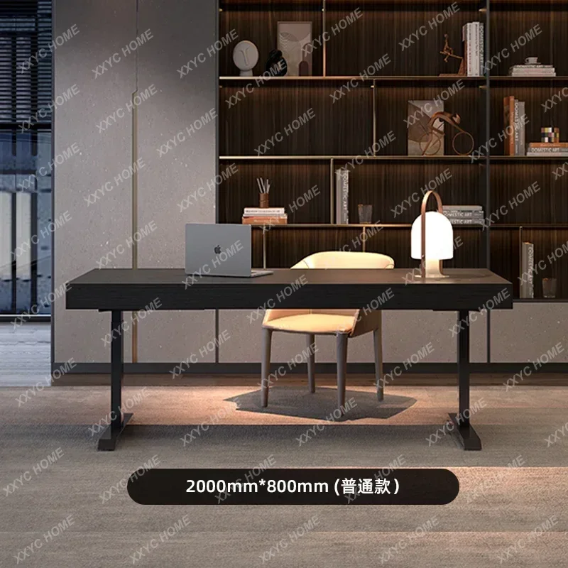 minimalist lifting desk light luxury high-end desk living room home computer desk
