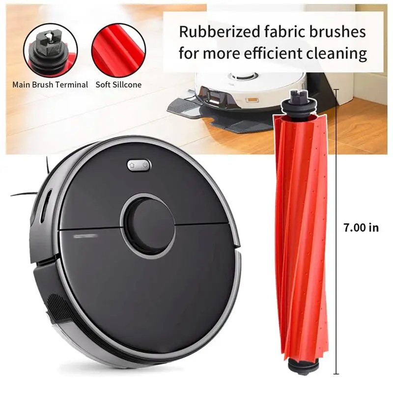 A04G-Accessories For Roborock S8 S8 PLUS S8+ S8 Pro Ultra Main Side Brush Hepa Filter Mop Cloth Pad Spare Parts