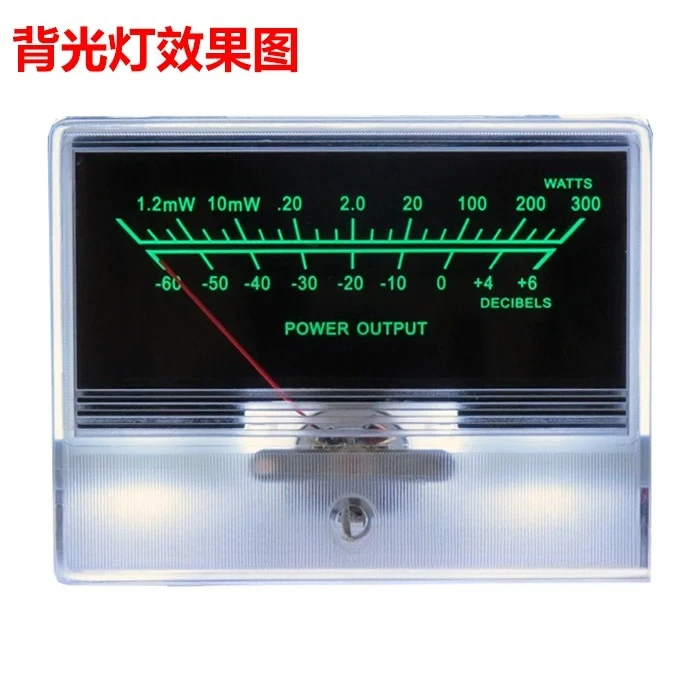 VU meter head power amplifier level meter rear stage tube machine  with backlight pointer power amplifier head with driver board