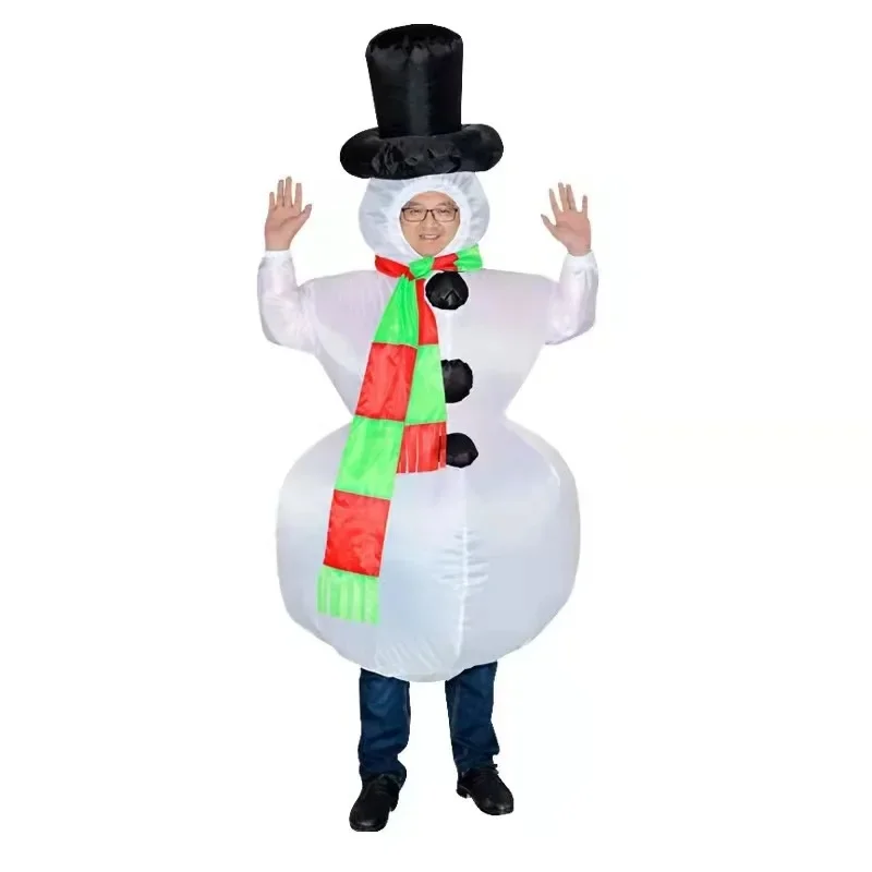 Premium Cosplay Outfit Christmas Funny Inflatable Costumes Santa Claus Elk Snowman Tree Penguin Adult Halloween Xmas Fanticy Car view 3