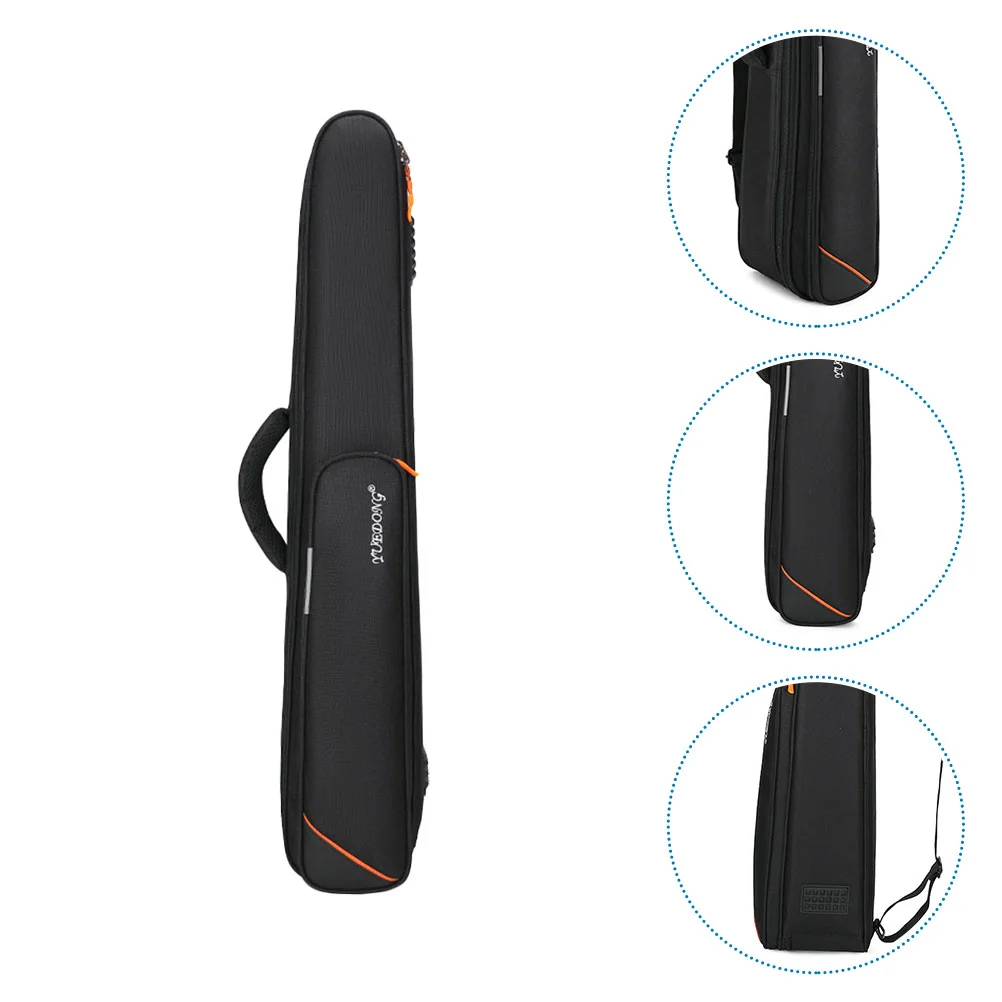 1pc Saxophone Case Vertical Sax Gig Bag Universal Saxophone Carry Bag Portable Clarinet Saxophone Storage Bag with Pocket