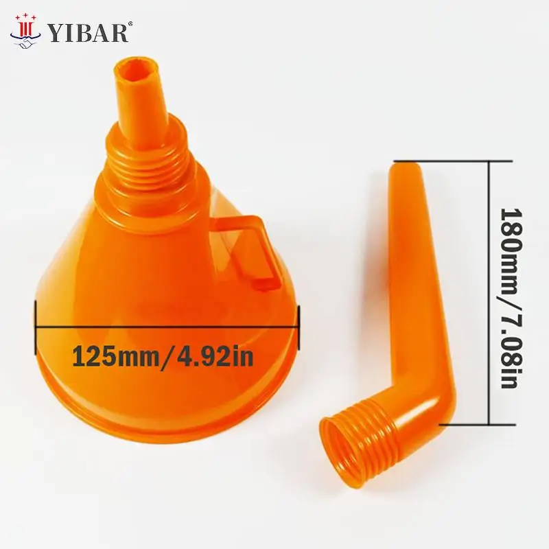 Universal Plastic Car Motorcycle Refuel Gasoline Engine Oil Funnel With Filter Fluid Change Fill Transfer Tool  Automotive