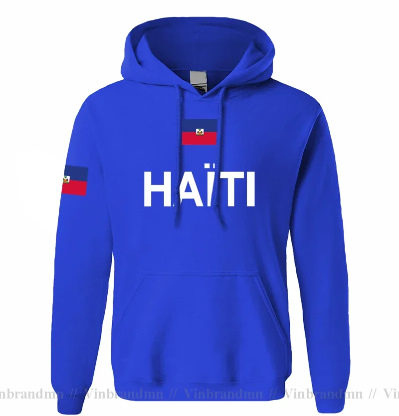 Haiti Haitian Hayti Ayiti Mens Hoodie Pullovers Hoodies Men Sweatshirt Cool Streetwear Clothing Sportswear Tracksuit Nation Flag