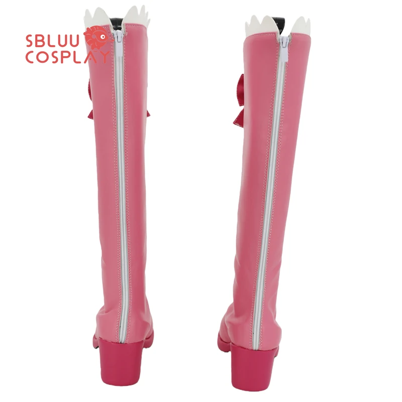 SBluuCosplay アニメ 風見千里 コスプレ靴 カスタムメイドブーツ