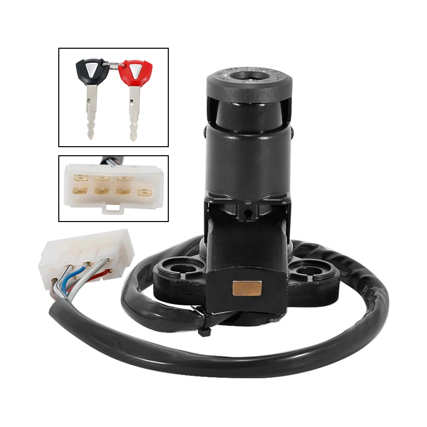 

Ключ зажигания для мотоцикла, подходит для Kawasaki ZX600 Ninja, ZX-6RR, ZX636 Ninja, ZX-6R, ZX1000 Ninja, ZX-10R, OEM: 27005-5137