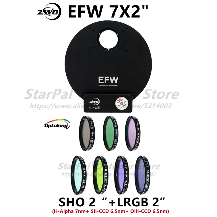 [Surprise] ZWO EFW 7 X 2″  /7x36mm/8 x 1.25