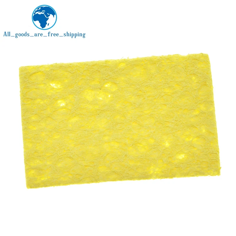High quality 10/30Pcs High Temperature Resistant Sponge Electric Iron Tip Cleaning Sponge Rectangular 3.5CM*5CM