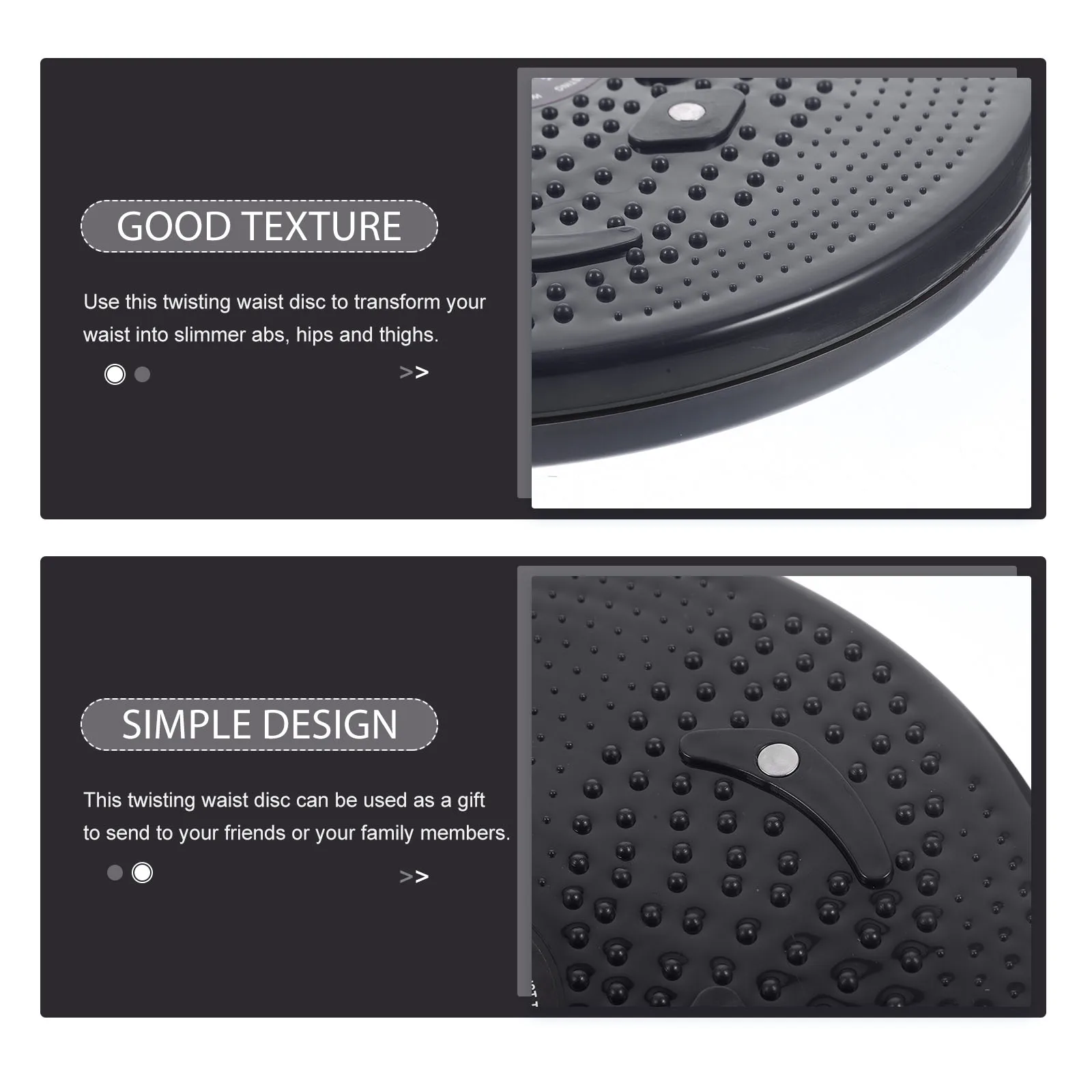 

Stable Rotating Platform Waist Twisting Disc Threedimensional Rotation Intermittent Power Workout Tool Fitness Machine