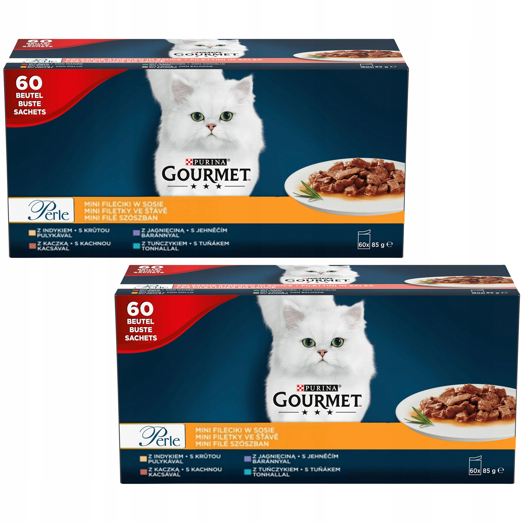 Purina Gourmet Perle Comida para Gatos 85 g x 120 piezas
