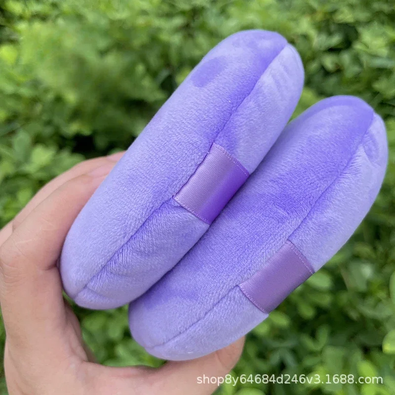 1 قطعة نفخة ماكياج لينة لا تأكل مسحوق كثيف Stomata نفخة كبيرة ماكياج الإسفنج نفث الطبيعية السلس التجميل نفث ماكياج نفخة