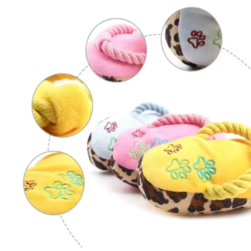 مضحك كلب ألعاب من القطيفة النعال لدغة الدجاج الساق شكل حذاء كلب صغير ومتوسط الحجم ألعاب التدريب في الهواء الطلق