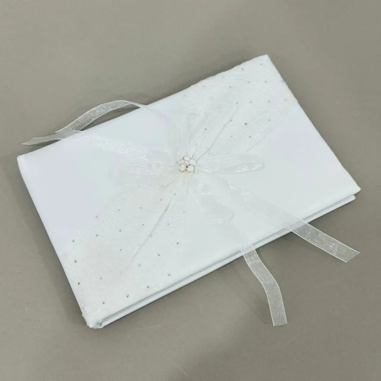 温かみのあるモダンな結婚記念品ブック - 簡潔で美しい結婚記録簿 - 優れた結婚記録アルバム