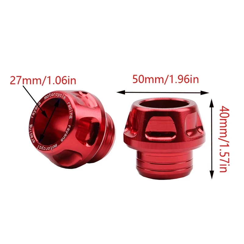 A pair Easy To Install Crash Protector Universal Motorcycle Front Fork Frame Sliders Accessory Aluminum alloy