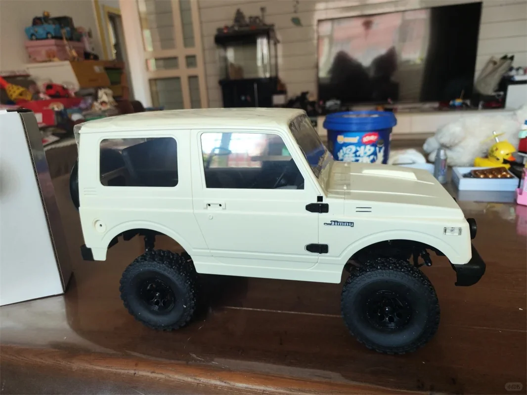 Rc Jimny Cartoy Ja11 Wpl C74 1:10 Model pojazdu terenowego na cztery koła zdalnie sterowany samochód elektryczny zabawki dla chłopców prezenty dla